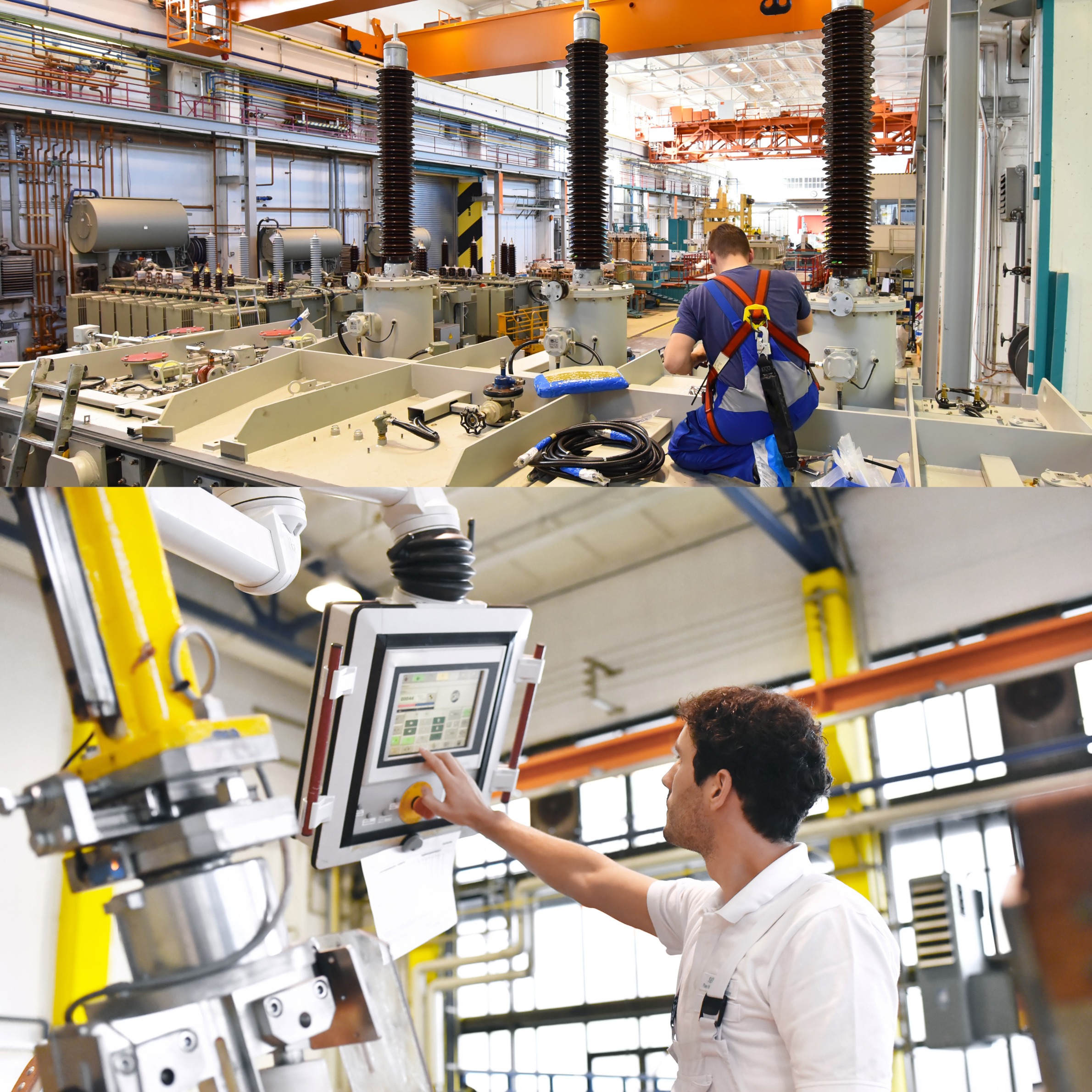Guide to manufacturing equipment finance in Australia, showing an automated production line being financed.